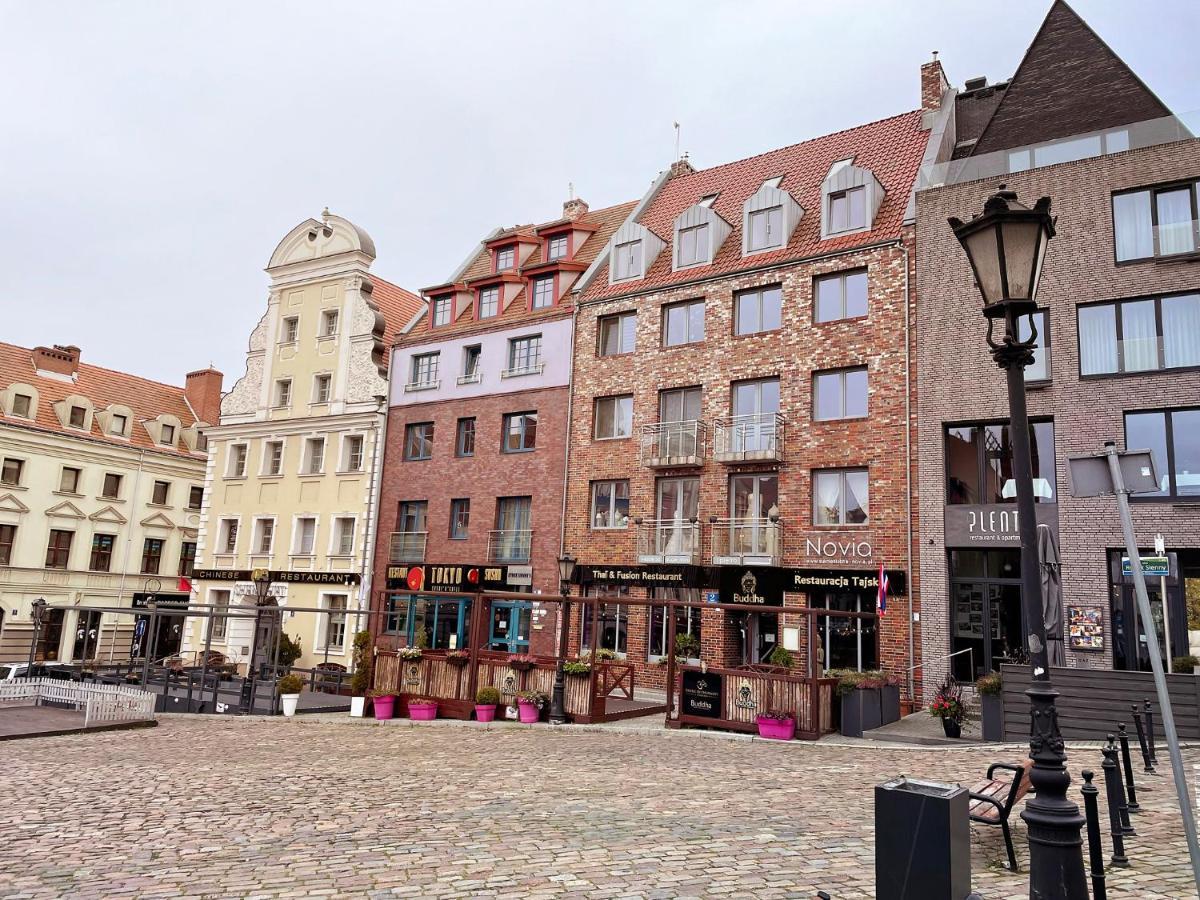 See U In Szczecin Old Town Exterior foto